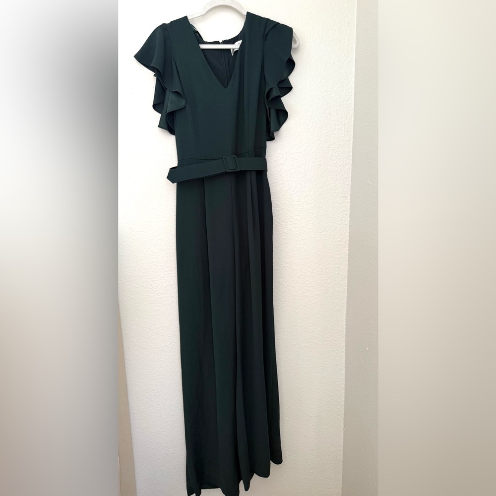 Eliza J Flutter Sleeve Jumpsuit